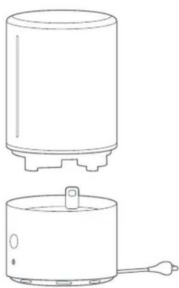Xiaomi Mi Smart Antibacterial Humidifier - Installazione - 2