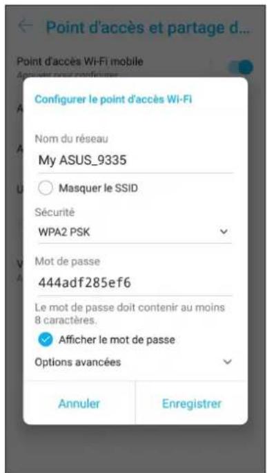 ASUS ZenFone Live L2 - Partage de connexion wi-fi - 1