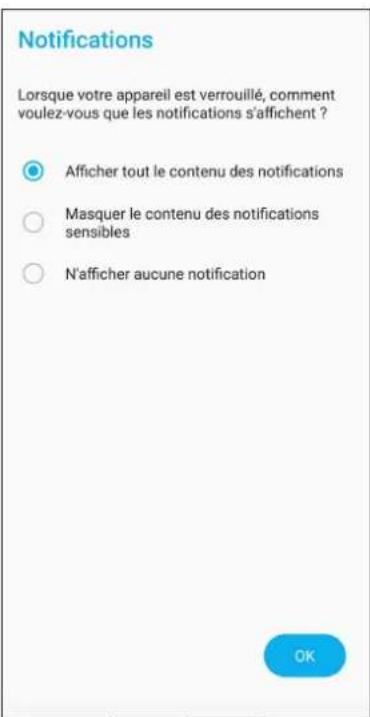 ASUS ZenFone Live L2 - Configurer le déverrouillage par reconnaissance faciale à partir du menu des paramètres - 7