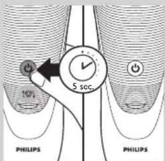 PHILIPS AquaTouch AT884 - Muistutus vaihtamisesta - 6