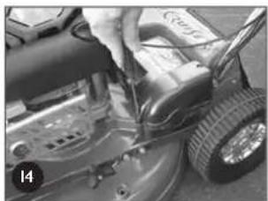 Rover Pro Cut 560 - Rimuovere il coperchio della struttura di trasmissione - 4