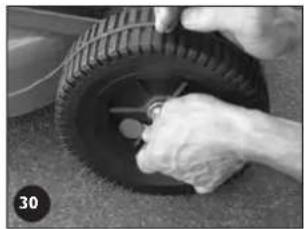 Rover Pro Cut 560 - Schmierung der Antriebsklinken - 2
