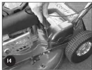 Rover Pro Cut 560 - Removing the Drive Frame Cover - 2