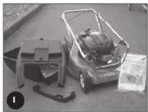 Rover Pro Cut 560 - ADJUSTING THE HANDLE HEIGHT - 1