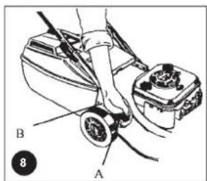 Rover Pro Cut 560 - REGOLARE L'ALTEZZA DI TAGLIO - 3