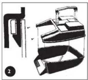 Rover Pro Cut 560 - ADJUSTING THE HANDLE HEIGHT - 2
