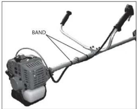 Shindaiwa B450 - Assembly of the Handle - 2