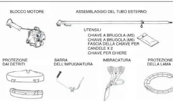 Shindaiwa B450 - Prima dell'assemblaggio - 1