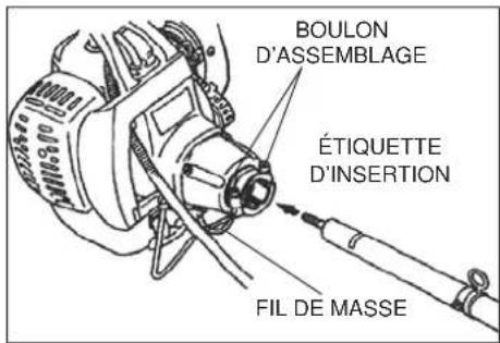 Shindaiwa B450 - Assemblage du tube extérieur - 1