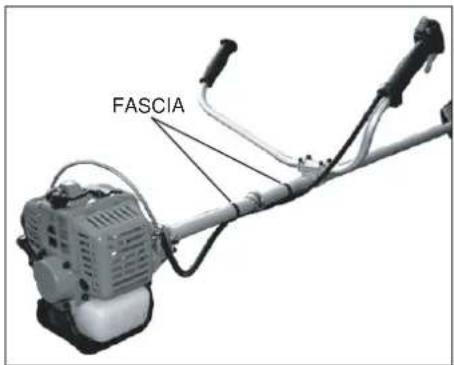 Shindaiwa B450 - Assemblaggio dell'impugnatura - 2