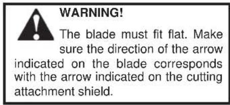 Shindaiwa B450 - Installing a Blade - 5
