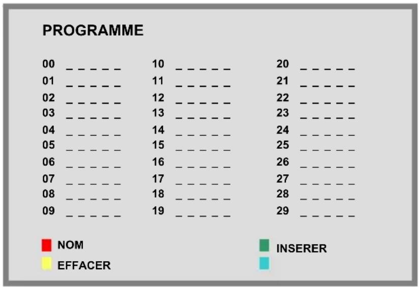 Tatung V42NAFC - PROGRAMME : - 1