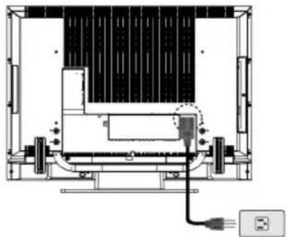 Tatung V42NAFC - Accendere il display LCD - 1