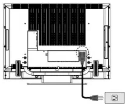 Tatung V42NAFC - Encender la pantalla LCD - 1