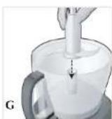 BLACK & DECKER PowerPro FP2620S - HOW TO CHOP IN THE WORKBOWL: - 1