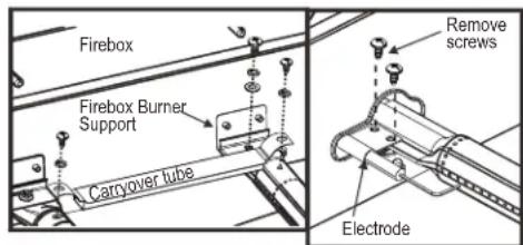 CHAR BROIL Performance 463274419 - Correct burner-tovalve engagement - 2