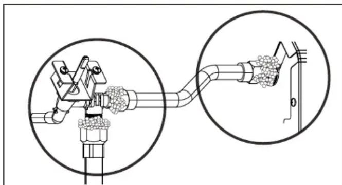 CHAR BROIL Performance 463274419 - Cierre todas las perillas de control de la parrilla. - 2