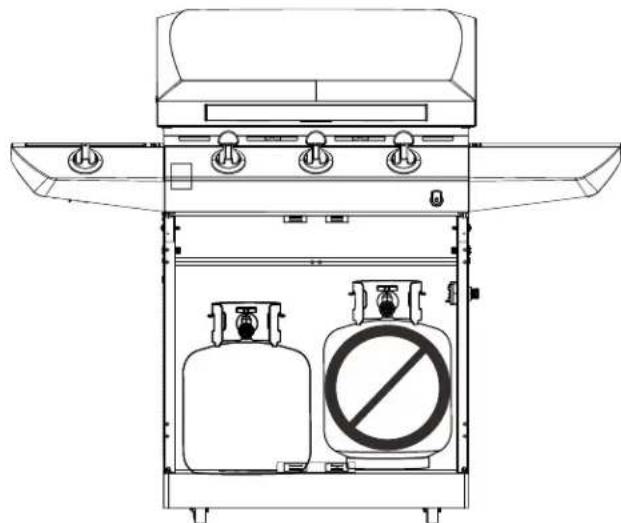 CHAR BROIL Performance 463274419 - DANGER - 2