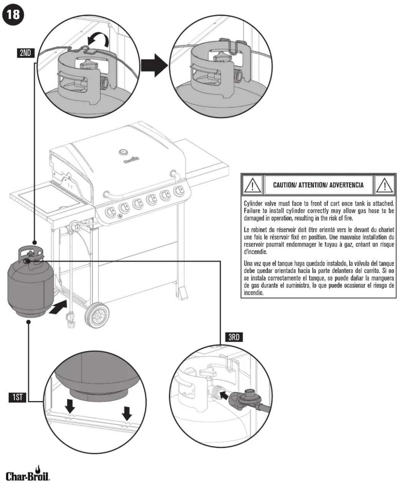 CHAR BROIL Performance 463274419 - ASSEMBLY / ASSEMBLAGE / ASSEMBLEA - 1