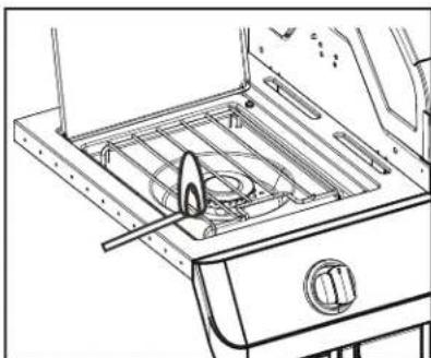 CHAR BROIL Performance 463274419 - Sideburner Match Lighting - 1