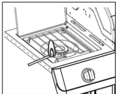 CHAR BROIL Performance 463274419 - Encendido con fósforos del quemador lateral - 1