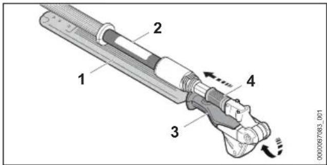 STIHL HLA 86 - Trasporto del tosasiepi - 1