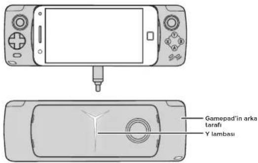 MOTOROLA Moto GamePad - Moto Gamepad'inizi şarj etme - 4