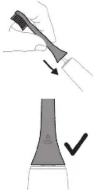 PHILIPS Sonicare ExpertClean 7300 HX9641 - Установка чистящей насадки - 1