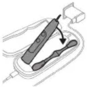 PHILIPS Sonicare ExpertClean 7300 HX9641 - Заряджання за допомогою дорожнього футляра - 1