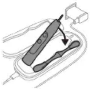 PHILIPS Sonicare ExpertClean 7300 HX9641 - Nabíjanie pomocou cestovného puzdra - 1