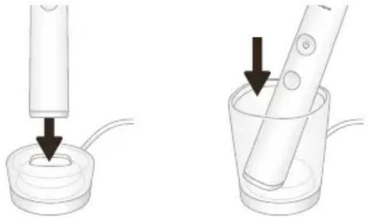 PHILIPS Sonicare DiamondClean 9000 HX9944 - Opladen op opladervoet - 2