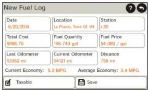 Rand McNally IntelliRoute TND 730 - View Trails and Fuel - 2