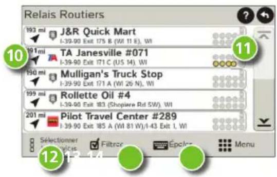 Rand McNally IntelliRoute TND 730 - Recherche Locale - 1