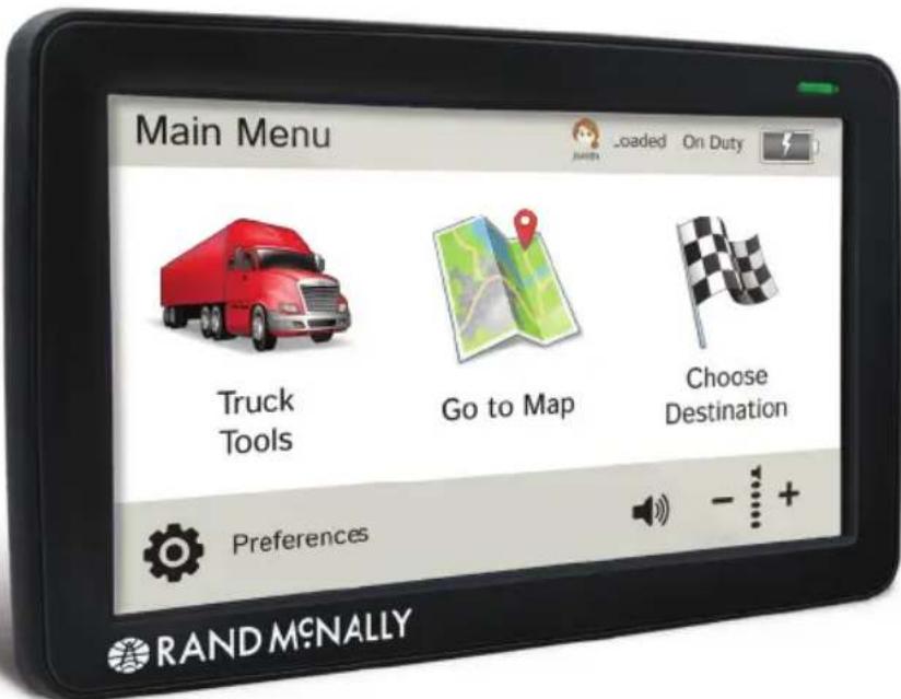 Rand McNally IntelliRoute TND 730 - EL USUARIO NO PODRÁ: - 1