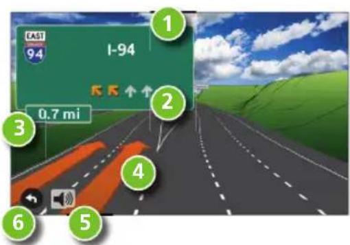 Rand McNally IntelliRoute TND 730 - Junction View - 1