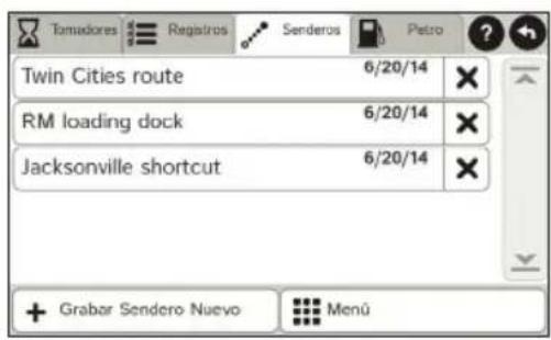 Rand McNally IntelliRoute TND 730 - Ver Senderos y Gasolina - 1