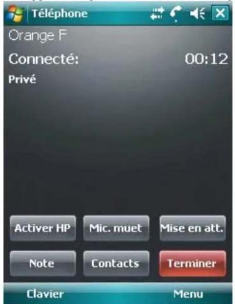 AIRIS T482 - Pendant un Appel - 1