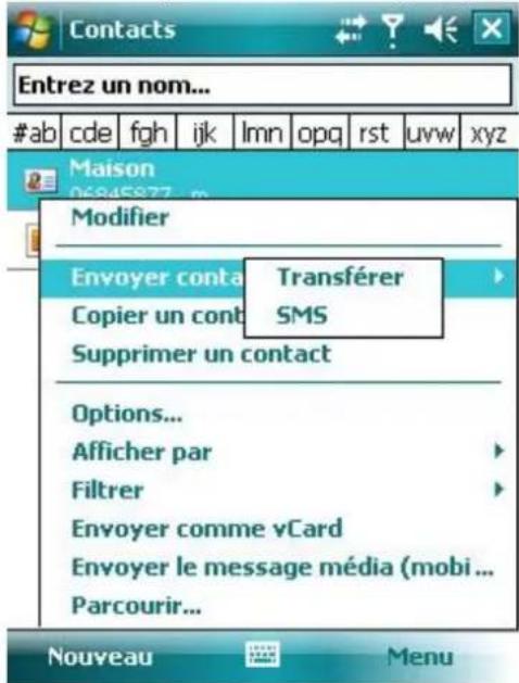 AIRIS T482 - Envoyer des Contacts via Bluetooth - 1