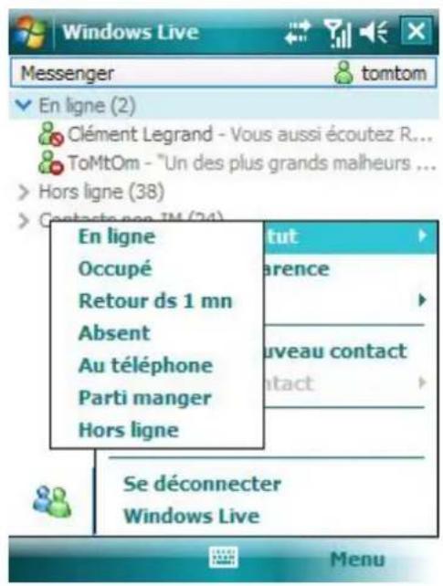 AIRIS T482 - Changer le Statut Online - 1