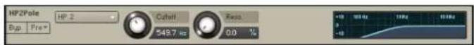 NATIVE INSTRUMENTS Kontakt 4 - 2 Pole Highpass - 1