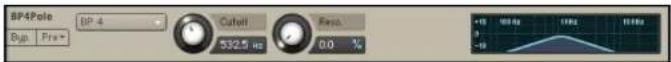 NATIVE INSTRUMENTS Kontakt 4 - 4 Pole Bandpass - 1
