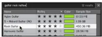 NATIVE INSTRUMENTS Kontakt 4 - Recherche par mots-clés - 1