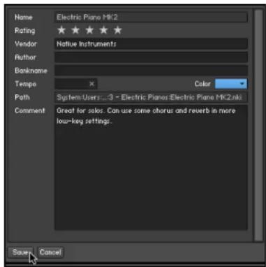 NATIVE INSTRUMENTS Kontakt 4 - Assigner des attributes - 5