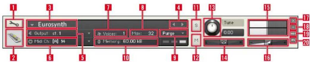 NATIVE INSTRUMENTS Kontakt 4 - L'Instrument Header - 1