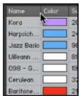 NATIVE INSTRUMENTS Kontakt 4 - Configurer et trier la Results List - 2