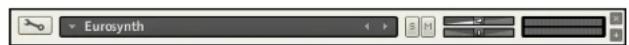 NATIVE INSTRUMENTS Kontakt 4 - L'Instrument Header (minimise) - 1