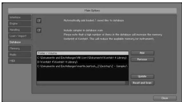 NATIVE INSTRUMENTS Kontakt 4 - Ontlet Database - 1