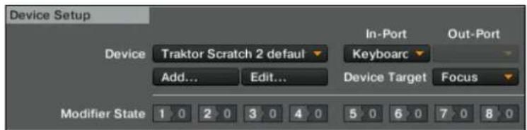 NATIVE INSTRUMENTS Traktor Scratch Audio 6 - Device Setup (Configuration de l'Appareil) - 1