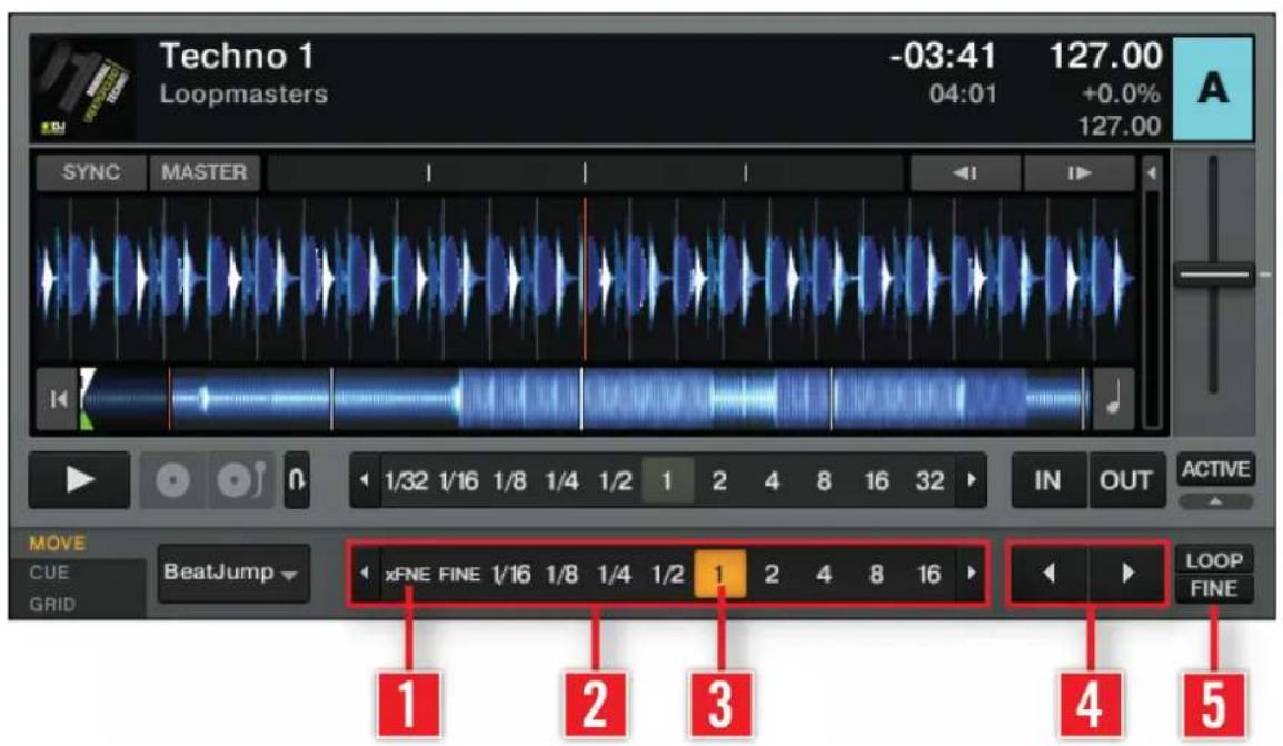 NATIVE INSTRUMENTS Traktor Scratch Audio 6 - BeatJump and Loop Move (panneau MOVE) - 3