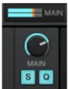 NATIVE INSTRUMENTS Traktor Scratch Audio 6 - Panneau Master - 1